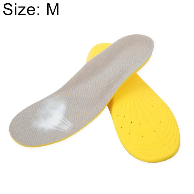 1 Par de Palmilhas Desportivas Respirável em PU, Macias, Absorventes de Choques e Suor, Almofada Elástica para Calçado, Tamanho: M(6-9 Yards), Tamanho: M(6-9 Yards)