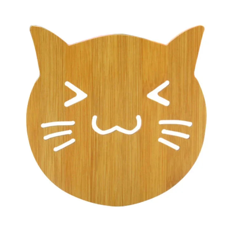 5pcs Tapete de Proteção para Mesa de Cozinha em Madeira com Desenho de Cartoon Fofo, Isolamento Térmico, Estilo Envio Aleatório, Tapetes para Mesa 2