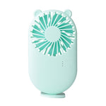 Ventoinha de Bolso Portátil Mini com Carregamento USB e Controlo de 3 Velocidades