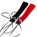 2 Peças de Colar Choker de Veludo com Liga Oca de Estilo Street-snap Europeu e Americano, Entrega de Cor Aleatória, TERQ02