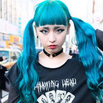 3 Peças de Pulseira de Colar de Pele Redonda Punk de Moda Street-snap Harajuku Japonesa, Entrega de Cor Aleatória, YXQ