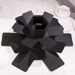 Álbum DIY Surpresa Hexagonal Florescente, Caixa Criativa para Fotos, Caixa de Presente Estrela, Álbum Artesanal