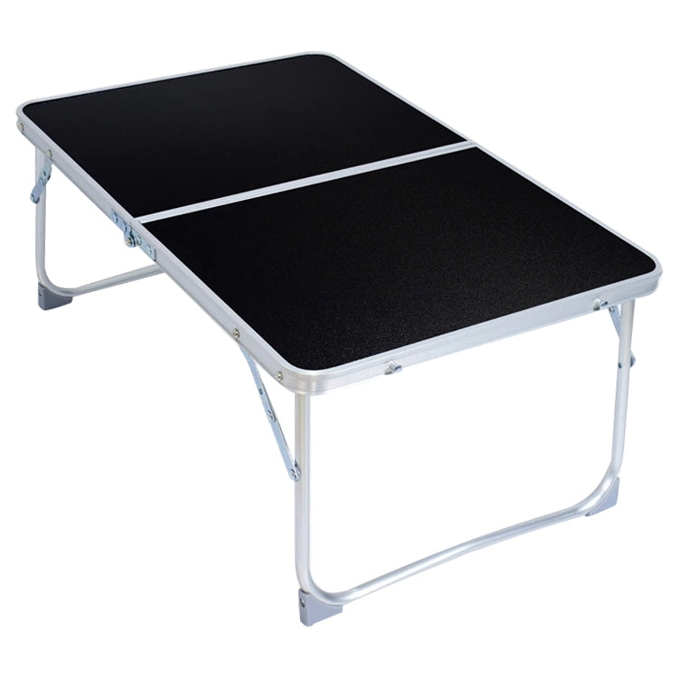 Mesa portátil ajustável com tapete de plástico, suporte dobrável para portátil, secretária de leitura para cama, tapete de plástico, tapete de plástico (madeira), tapete de plástico (azul safira)