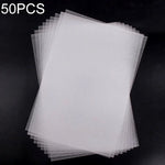50 PCS Filme Termorretrátil Transparente Sem Moagem DIY Filme Termorretrátil, DIY Filme Termorretrátil (Sem Moagem)