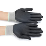 Luvas de Trabalho para Eletricista em Borracha Nitrílica Confortáveis, Antiderrapantes e Resistentes ao Desgaste, Tamanho: XL, XL