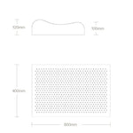 Travesseiro de Látex Natural 8H Z2 Original Xiaomi Youpin, Macio, Respirável, com Proteção da Coluna e Capa de Algodão