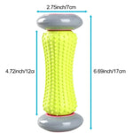 Roda de Massagem para Yoga e Cuidados de Saúde para Pescoço, Lombar, Pernas, Mãos e Pés, Cor Aleatória, Comprimento: 17cm