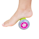 Roda de Massagem para Yoga e Cuidados de Saúde para Pescoço, Lombar, Pernas, Mãos e Pés, Cor Aleatória, Comprimento: 17cm