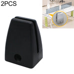 2 PCS Grampos para Ecrã de Secretária em Liga de Alumínio Espacial