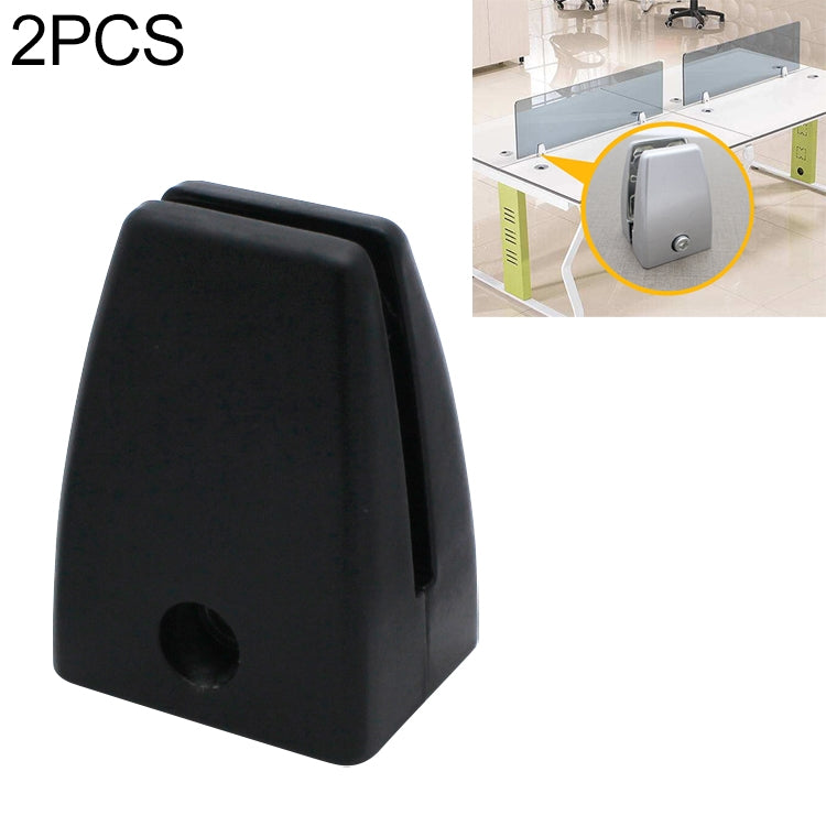 2 PCS Grampos para Ecrã de Secretária em Liga de Alumínio Espacial