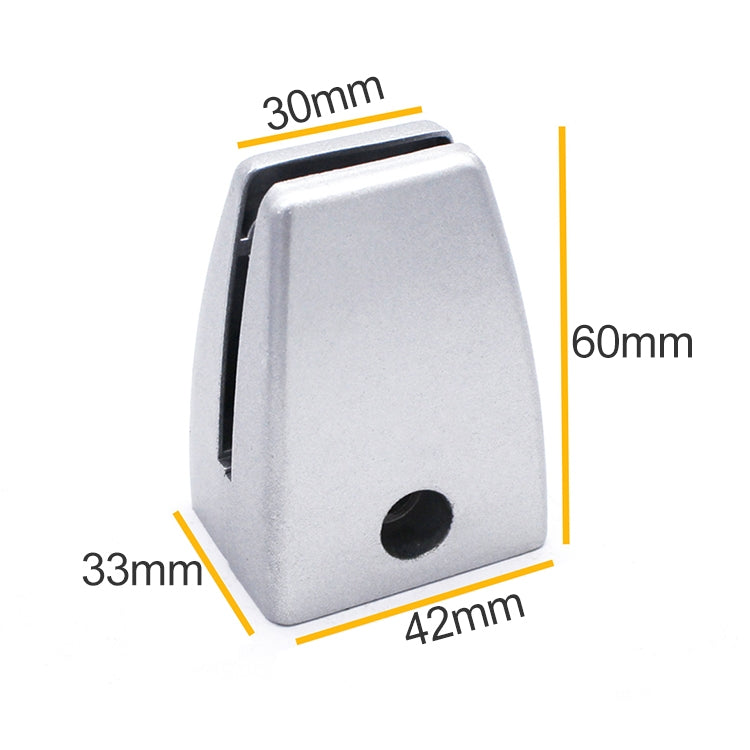 2 PCS Grampos para Ecrã de Secretária em Liga de Alumínio Espacial