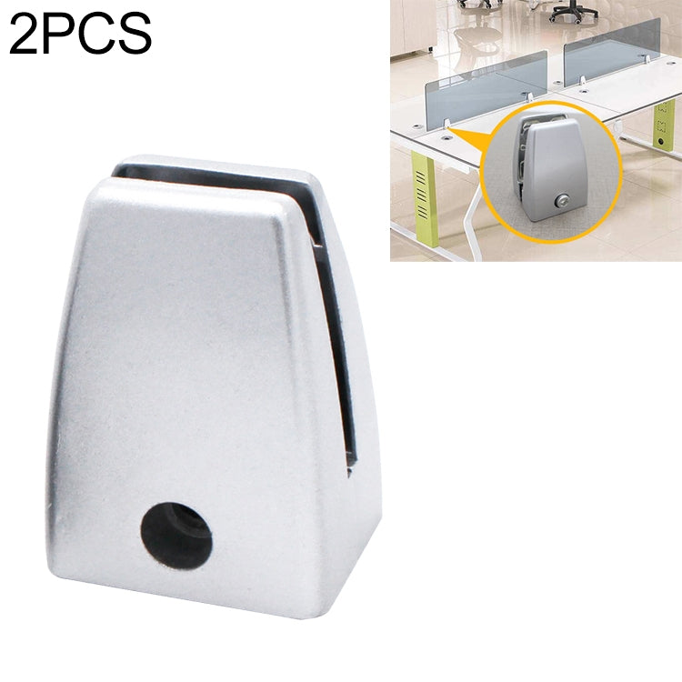 2 PCS Grampos para Ecrã de Secretária em Liga de Alumínio Espacial