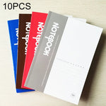 10 PCS Caderno Diário A5 Capa Mole 20 Páginas Material de Escritório, Entrega Cor Aleatória, 20 Páginas