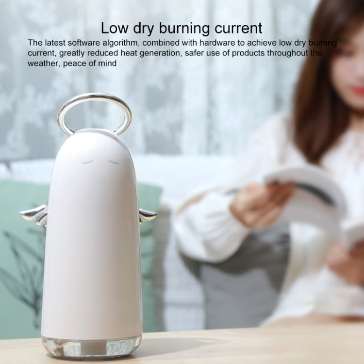 Humidificador Atomizador Mini Angel TSHM0 com Luzes Noturnas Coloridas, Capacidade do Reservatório de Água: 230mL