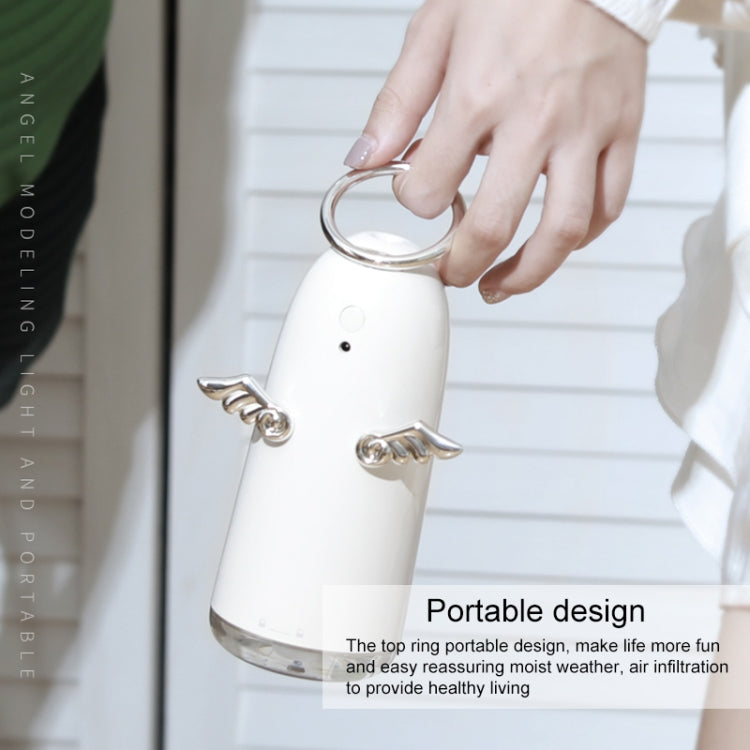 Humidificador Atomizador Mini Angel TSHM0 com Luzes Noturnas Coloridas, Capacidade do Reservatório de Água: 230mL