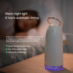 Humidificador Atomizador Mini Angel TSHM0 com Luzes Noturnas Coloridas, Capacidade do Reservatório de Água: 230mL