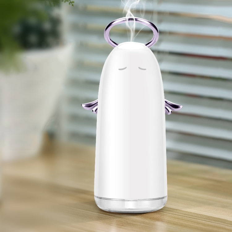 Humidificador Atomizador Mini Angel TSHM0 com Luzes Noturnas Coloridas, Capacidade do Reservatório de Água: 230mL