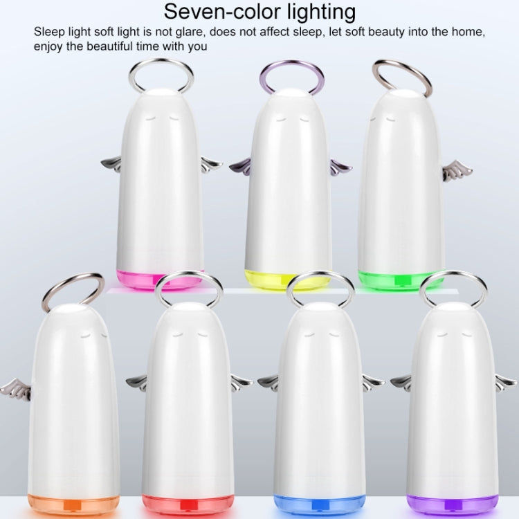 Humidificador Atomizador Mini Angel TSHM0 com Luzes Noturnas Coloridas, Capacidade do Reservatório de Água: 230mL