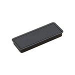 Puxador Simples para Roupeiro com Ranhura, Puxador Oculto Embutido para Gaveta Invisível, Distância entre Orifícios: 96mm, 96mm
