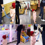 Arnês de Segurança para Crianças Trela Infantil Anti-Perda Ligação de Pulso Corda de Tração Pulseira Anti-Perda, Comprimento: 2m, 2m Laranja, 2m Azul