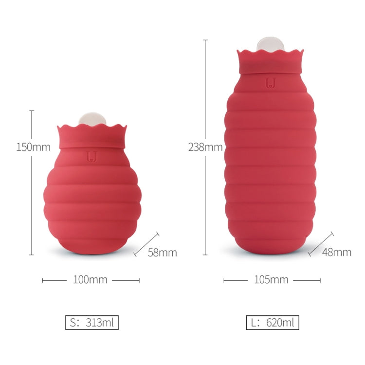 Saco de Água Quente Original Xiaomi Youpin Jotun Judy, Saco de Água Quente em Silicone, Tamanho Pequeno: 15x10x5.8cm
