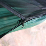 Rede Mosquiteira Impermeável para Exterior, Conjunto de Rede para Rede de Descanso, 360x290cm Verde Lago
