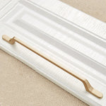 Puxador Moderno Simples para Porta de Armário, Gaveta e Roupeiro em Liga de Zinco, Modelo 9008-224, 9008-224