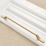 Puxador Moderno Simples para Porta de Armário, Gaveta e Roupeiro em Liga de Zinco, Modelo 9008-224, 9008-224