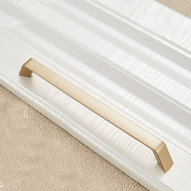 Puxador Moderno Simples para Porta de Armário, Gaveta e Roupeiro em Liga de Zinco 9009-192, 9009-192