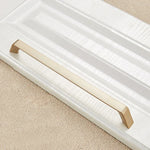 Puxador Moderno Simples para Porta de Armário, Gaveta e Roupeiro em Liga de Zinco 9009-224, 9009-224
