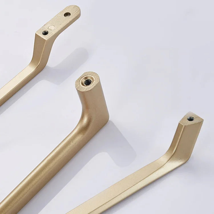 Puxador Moderno Simples para Porta de Armário, Gaveta e Roupeiro em Liga de Zinco 9009-224, 9009-224