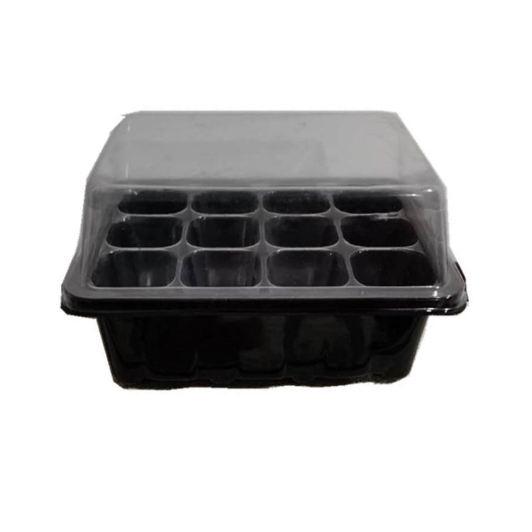 Bandeja para Mudas Prato para Germinação 12 Furos Bandeja de Vasos para Viveiro Tampas Caixa para Jardinagem Bonsai Mini Estufa Bandeja para Viveiro, 12 Furos, 5pcs 12 Furos