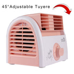 Ventoinha de secretária mini sem lâminas Turbine 30W silenciosa para dormitório / quarto / sala / escritório, 3 modos de velocidade, AC 220V