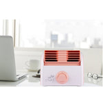 Ventoinha de secretária mini sem lâminas Turbine 30W silenciosa para dormitório / quarto / sala / escritório, 3 modos de velocidade, AC 220V