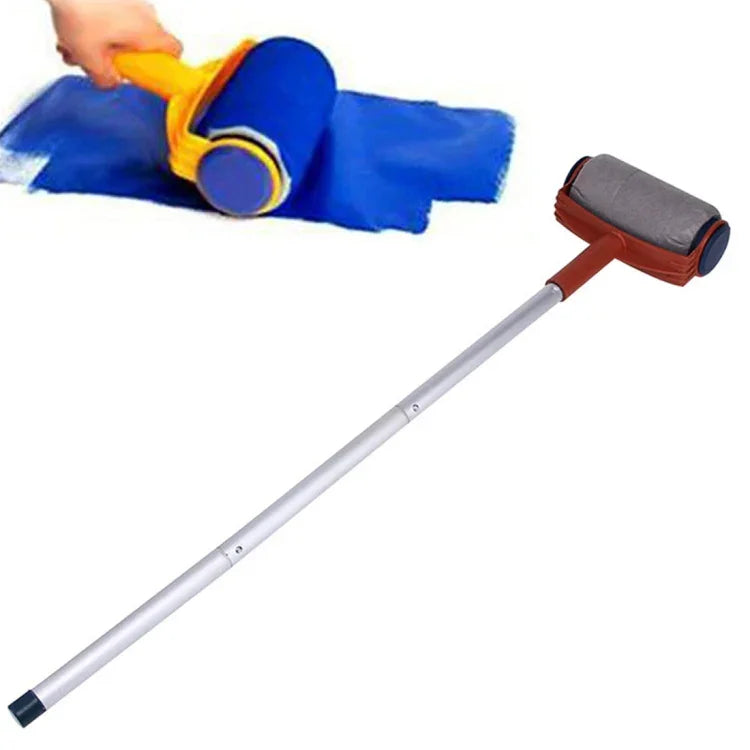 Pintar Facil Conjunto Multifuncional de Rolo e Pincel para Pintura, Conjunto de Pincéis