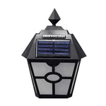 Lâmpada de Parede LED Retro Solar Hexagonal para Exterior com Sensor de Luz para Paisagem
