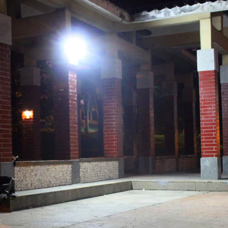 Lâmpada de Parede LED Retro Solar Hexagonal para Exterior com Sensor de Luz para Paisagem