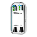 HUAWEI Lebooo LBS-T053A 2 Unidades de Cabeça de Escova de Dentes Inteligente (para HCB0001), Cabeça de Escova LBS-T053A (Preto), Cabeça de Escova LBS-T053A (Branco)