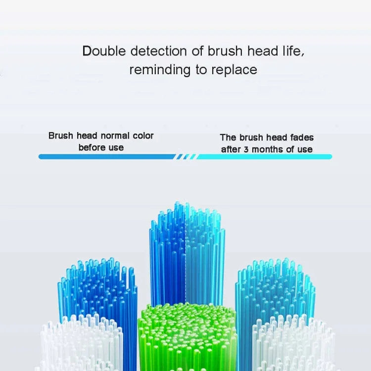 HUAWEI Lebooo LBS-T053A 2 Unidades de Cabeça de Escova de Dentes Inteligente (para HCB0001), Cabeça de Escova LBS-T053A (Preto), Cabeça de Escova LBS-T053A (Branco)