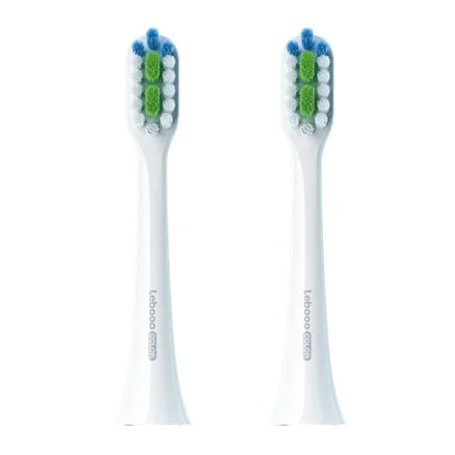 HUAWEI Lebooo LBS-T053A 2 Unidades de Cabeça de Escova de Dentes Inteligente (para HCB0001), Cabeça de Escova LBS-T053A (Preto), Cabeça de Escova LBS-T053A (Branco)