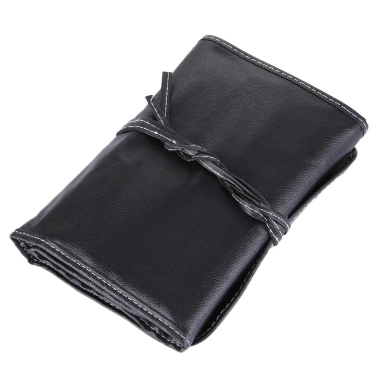 Conjunto de 32 Pincéis de Maquilhagem com Cabo de Cor Madeira Kit de Beleza + Estojo de Transporte em Pele PU, 32 PCS