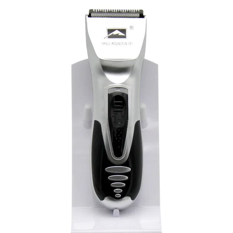 Aparador de Cabelo Elétrico a Pilhas para Crianças Máquina de Cortar Cabelo para Homem (Prateado)