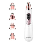 Xpreen Dispositivo Facial de Beleza Recarregável para Limpeza de Poros com Ecrã LED e 4 Sondas, XPRE111