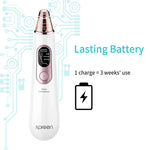 Xpreen Dispositivo Facial de Beleza Recarregável para Limpeza de Poros com Ecrã LED e 4 Sondas, XPRE111