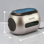 baku BA-3060A Máquina de Limpeza Ultrassónica para Óculos e Joias Domésticos 110V Versão Touch, Ficha US, Ficha US