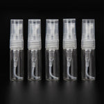 50 Peças Frasco de Perfume Frasco de Spray Frasco Vazio, Capacidade: 2ML (Transparente), 2ML (Transparente)