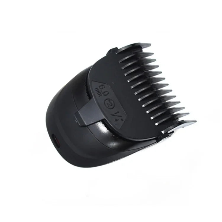 Aparador de Barba Elétrico para Homem HJ-2018 com Máquina de Cortar Cabelo, Pano Wai + Esponja, Versão Standard, Plugue CN, com Pano Wai + Esponja