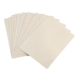 50 PCS Pele de Silicone para Exercício de Tatuagem em Branco