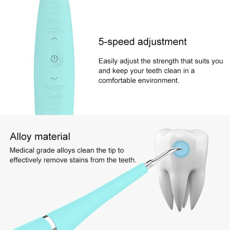 LSHOW YJK015A Polidor de Dentes Elétrico Doméstico à Prova de Água com Vibração de Alta Frequência, Modo de Cinco Velocidades, Carregamento USB 3.7V