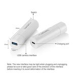 Supereyes W002 Endoscópio Digital USB para Telemóvel Tablet WIFI Transmissão Vídeo HD, W002
